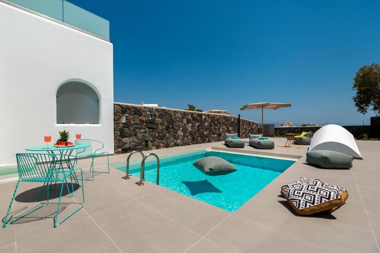 Modern Dome Homes Of Santorini Perissa  Exterior foto